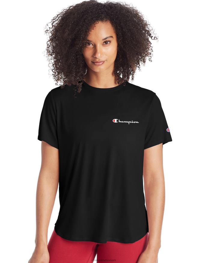 Champion klassisk t-shirt script logo V6J662061 sort