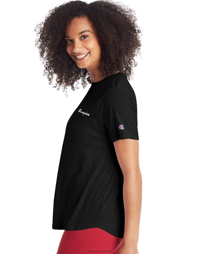 Champion klassisk t-shirt script logo V6J662061 sort