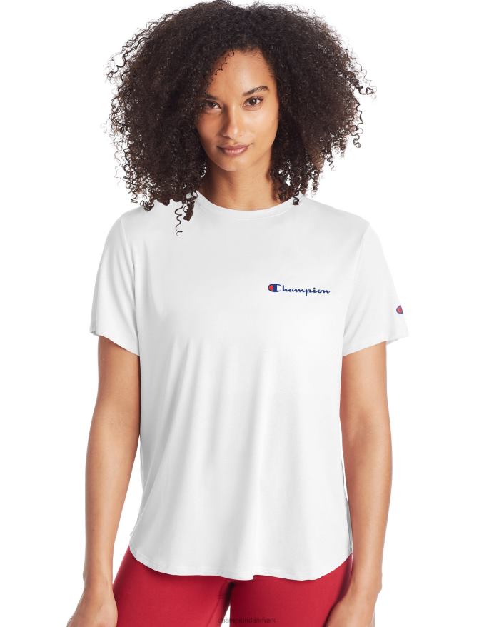 Champion klassisk t-shirt script logo V6J662062 hvid