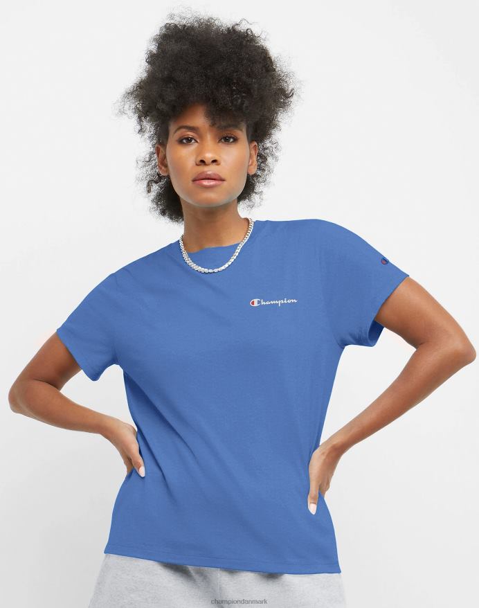 Champion klassisk t-shirt script logo V6J662063 odyssé