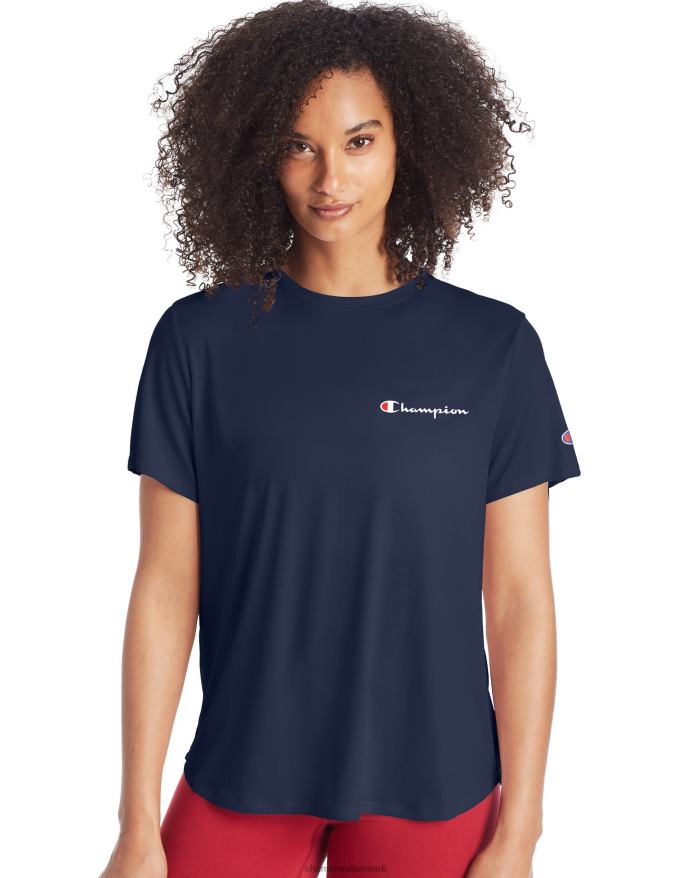 Champion klassisk t-shirt script logo V6J662064 atletisk flåde