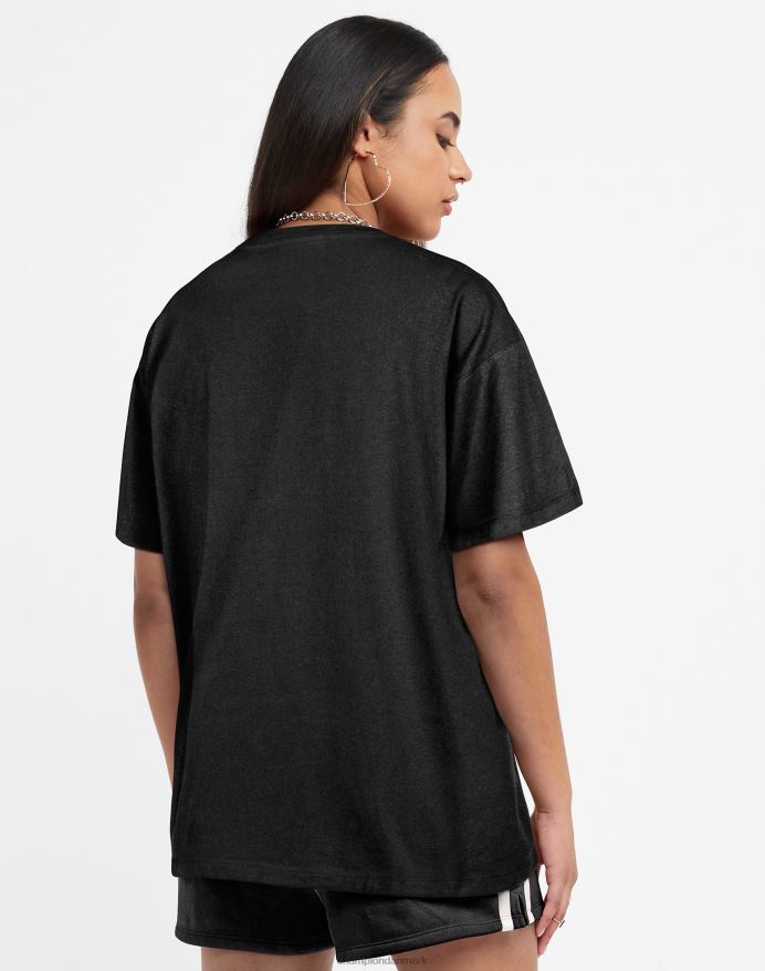 Champion oversized jersey t-shirt bjerg grafik V6J661337 sort