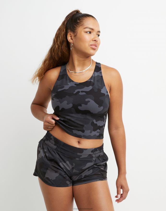 Champion soft touch crop top print V6J662028 sport camo ammunition sort