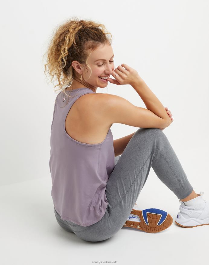 Champion soft touch essential tank c logo V6J662025 røget syren