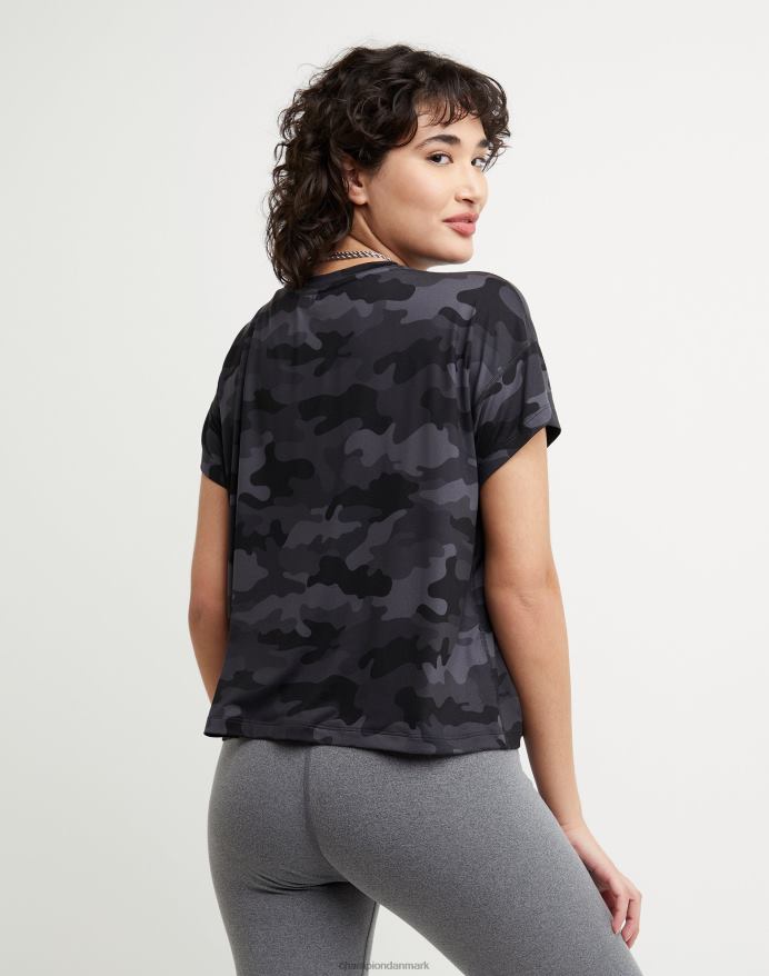 Champion soft touch essentiel camo tee c logo V6J662024 sport camo ammunition sort