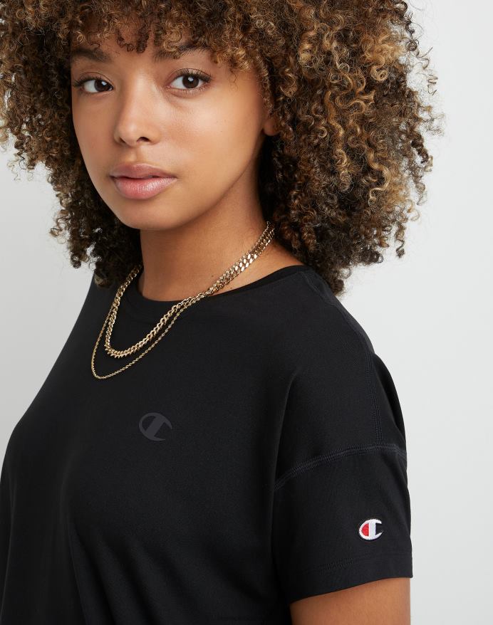 Champion soft touch essentiel t-shirt V6J662052 sort