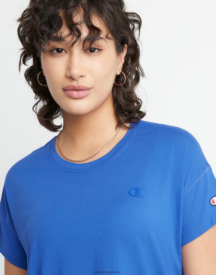 Champion soft touch essentiel t-shirt V6J662053 dyb blændende blå