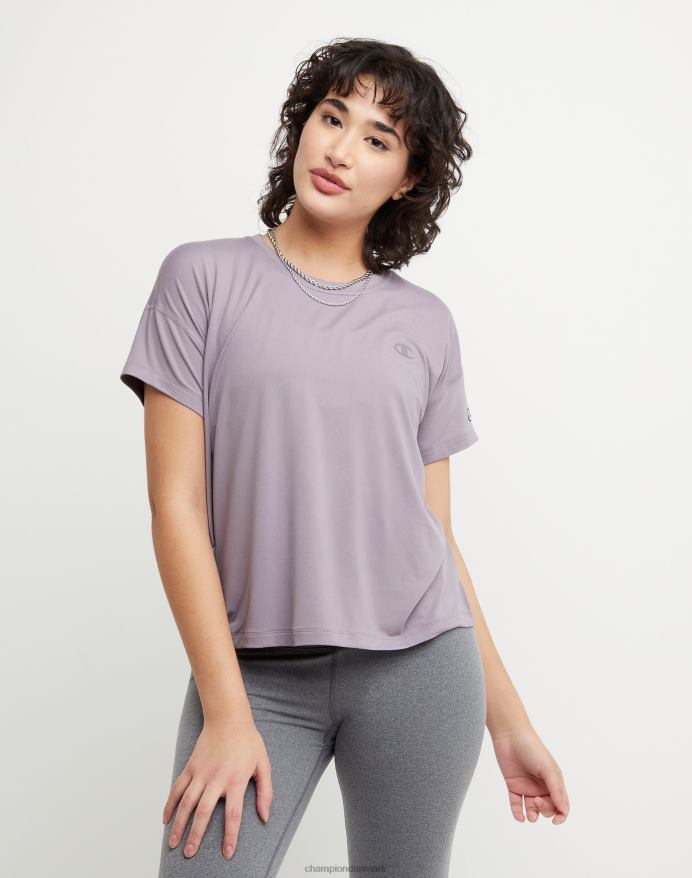 Champion soft touch essentiel t-shirt V6J662055 røget syren