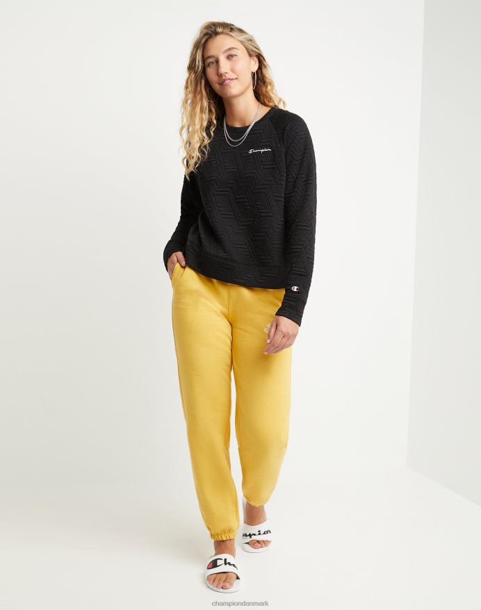 Champion soft touch pullover tekstprint V6J661409 sort