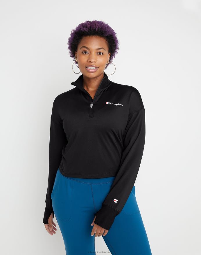 Champion soft touch quarter zip script logo V6J662036 sort