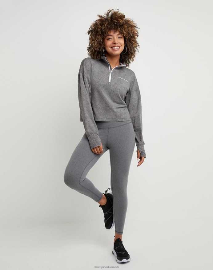 Champion soft touch quarter zip script logo V6J662037 ibenholt lyng