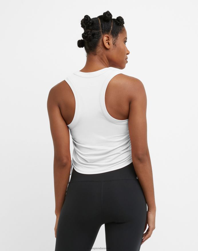 Champion soft touch ruched tanktop snoretræk V6J661325 hvid