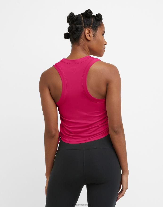 Champion soft touch ruched tanktop snoretræk V6J661327 strawberry rouge