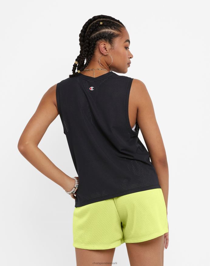 Champion sport mesh t-shirt grafik V6J661316 sort