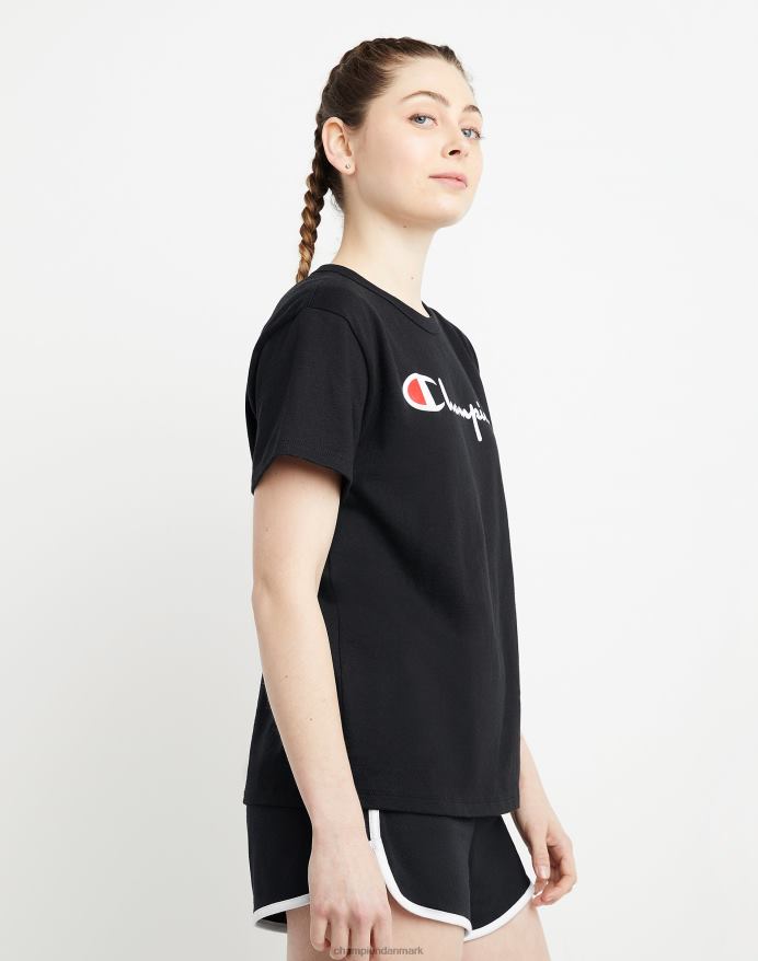 heritage tee vintage champion logo V6J662072 sort