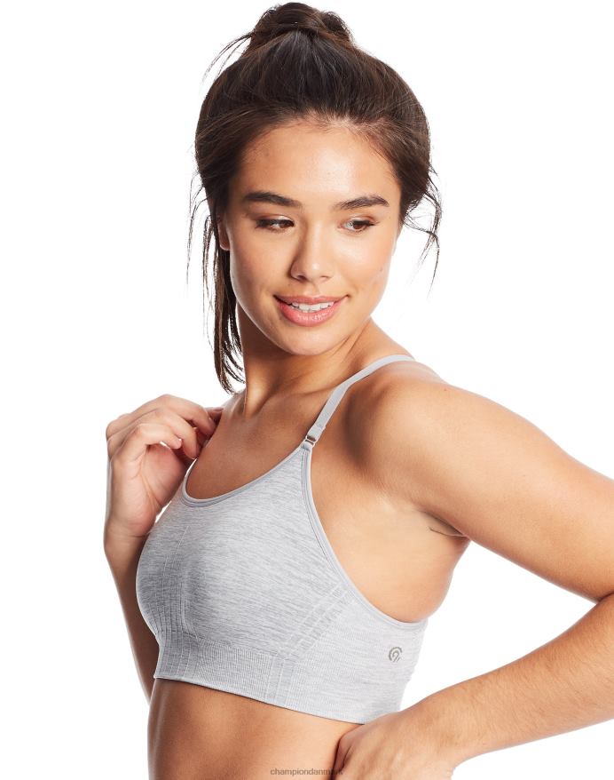 Champion c9 medium støtte sømløs cami bh V6J661694 grå lyng