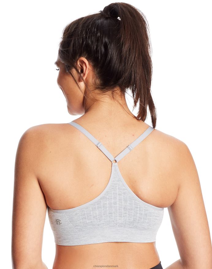 Champion c9 medium støtte sømløs cami bh V6J661694 grå lyng