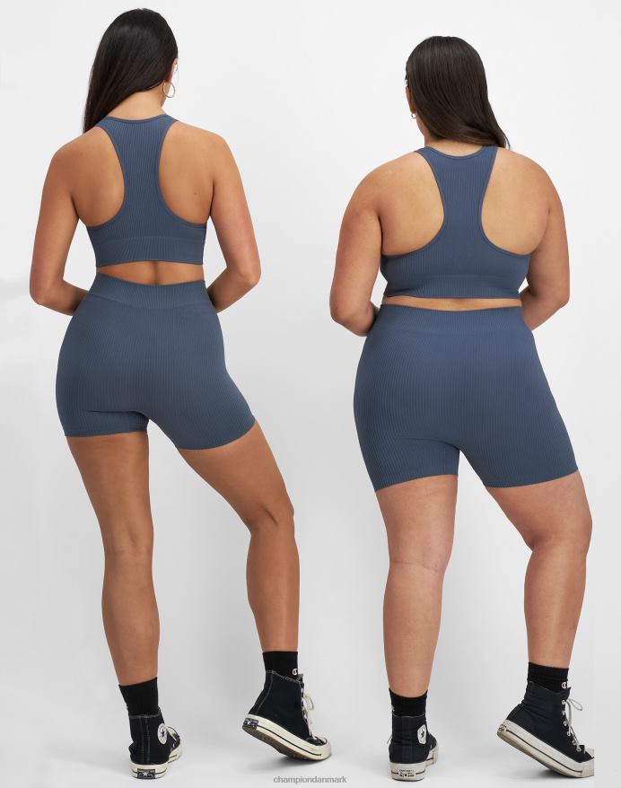 Champion sømløst boyshort c-logo V6J661547 trekking grå