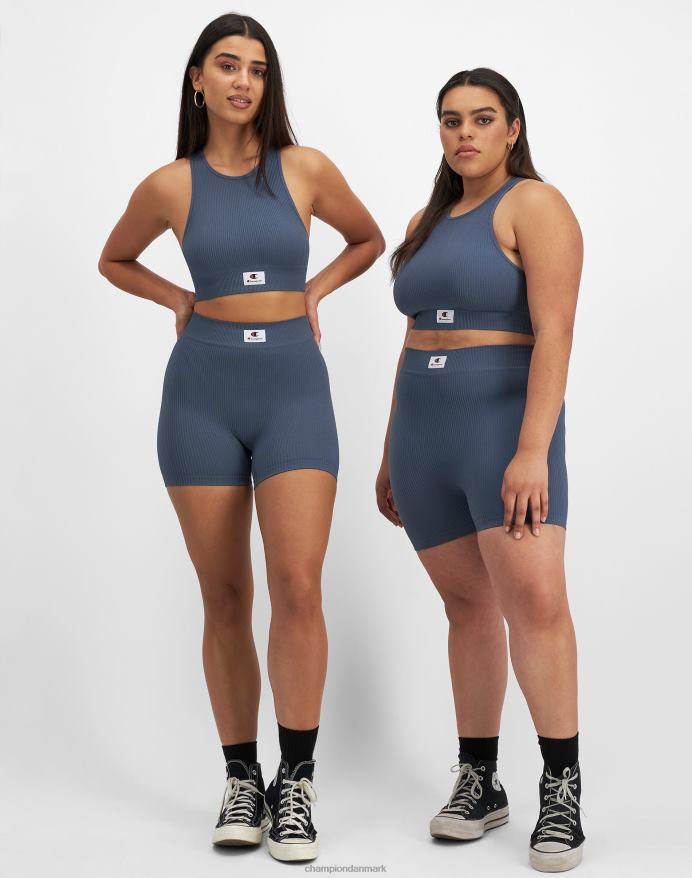 Champion sømløst boyshort c-logo V6J661547 trekking grå