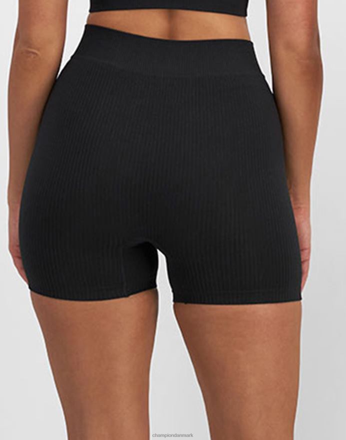 Champion sømløst boyshort c-logo V6J661549 sort
