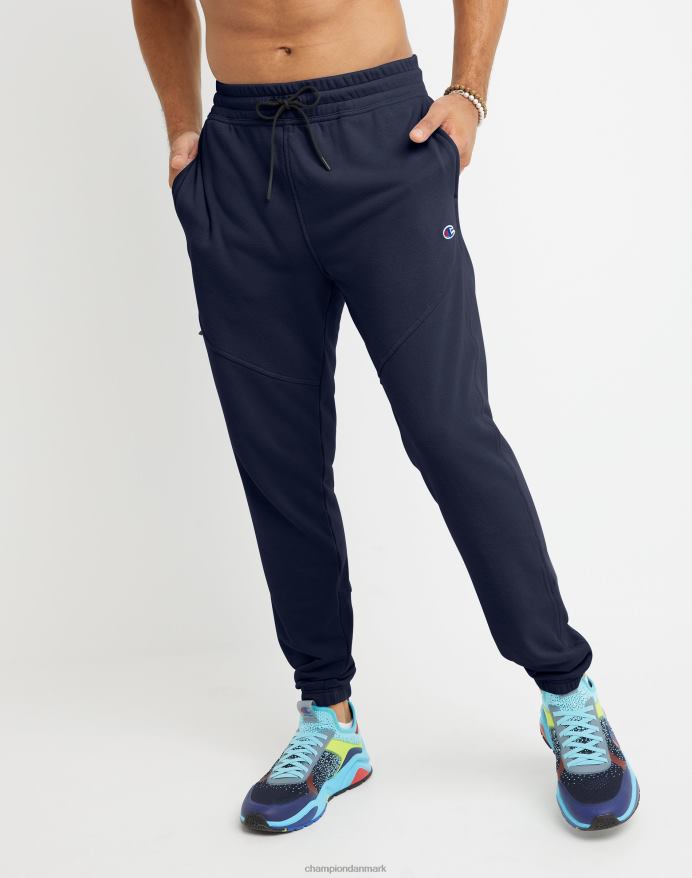 Champion global explorer french terry joggers aberration block logo 30 V6J66313 atletisk flåde