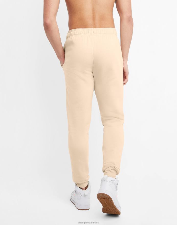 Champion klassiske fleece joggers c logo og script patch 31 V6J66325 frisk solbrun