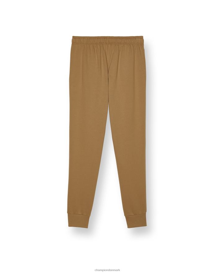 Champion klassiske fleece joggers c logo og script patch 31 V6J66328 fuld hvede khaki
