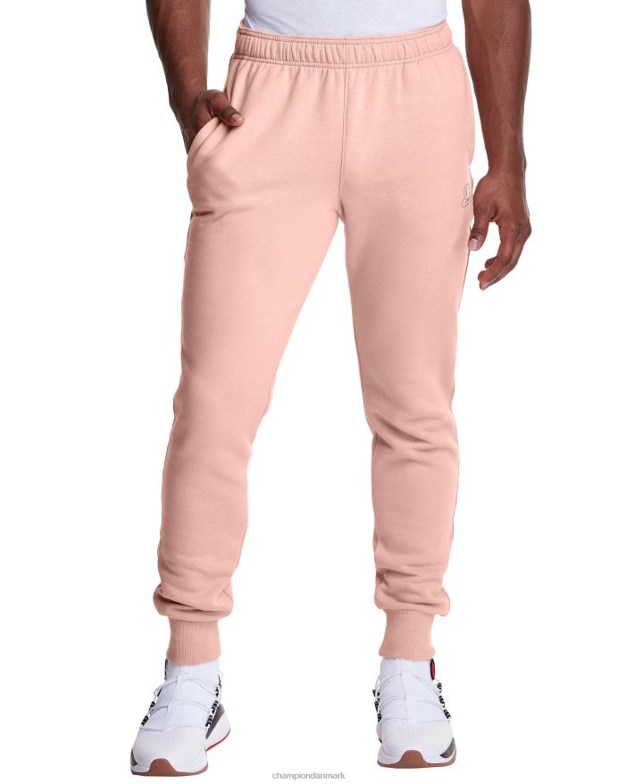 Champion klassiske fleece joggers c logo og script patch 31 V6J66331 primer pink
