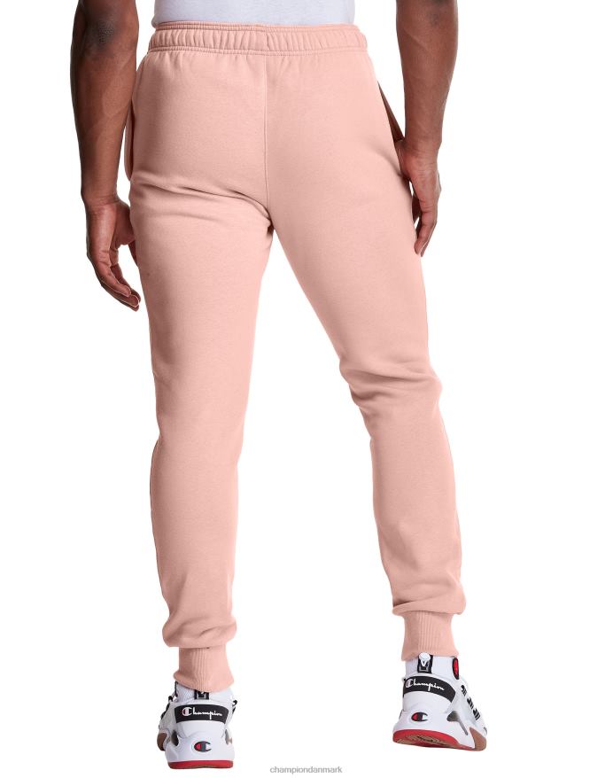 Champion klassiske fleece joggers c logo og script patch 31 V6J66331 primer pink