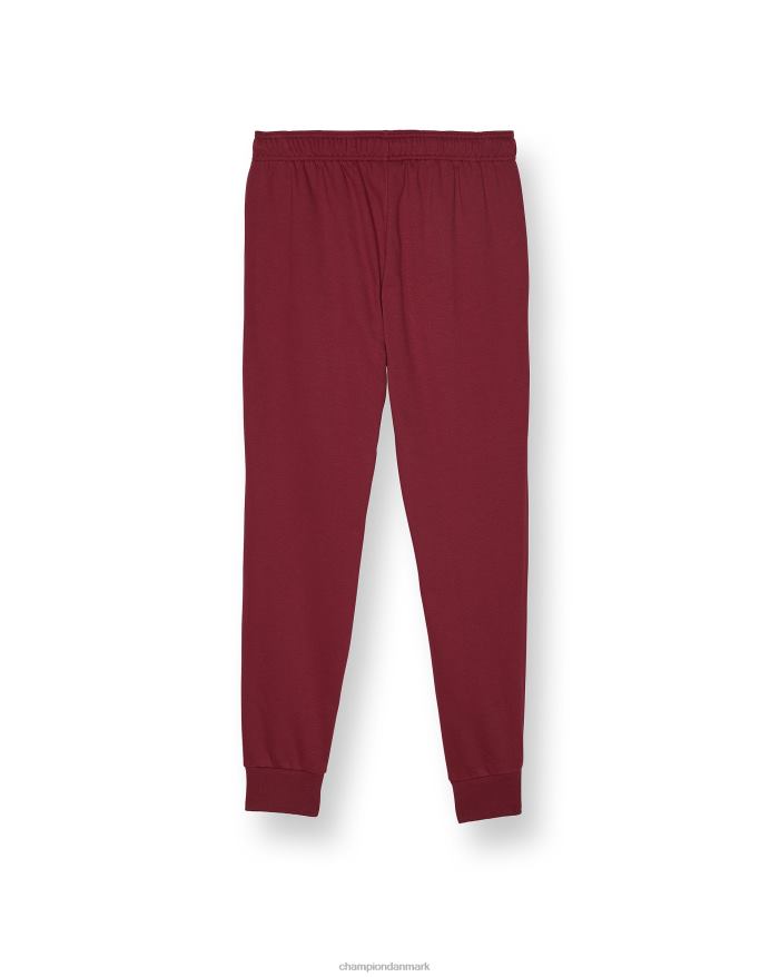 Champion klassiske fleece joggers c logo og script patch 31 V6J66334 kardinal