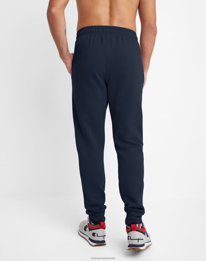 Champion powerblend fleece joggers script logo 31 V6J66257 flåde