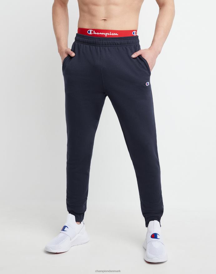 Champion powerblend joggers c logo 31 V6J66263 flåde