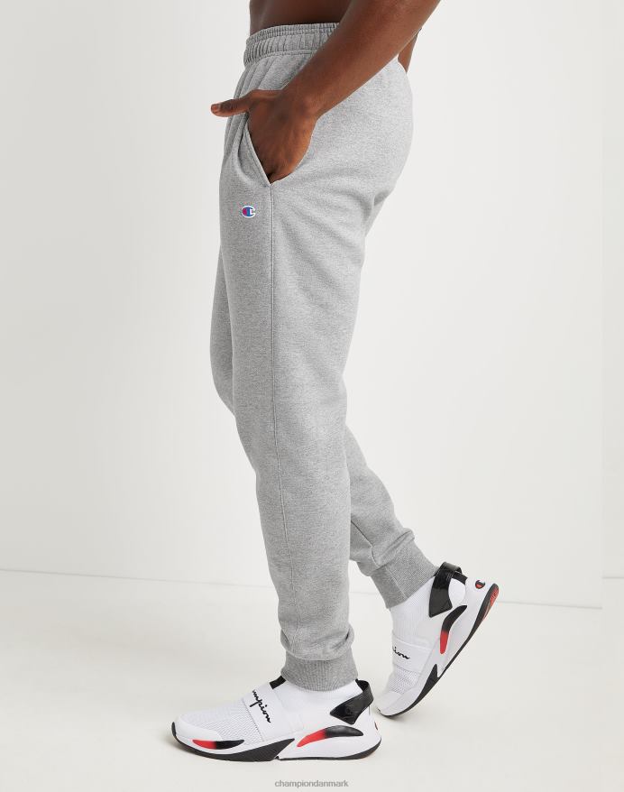 Champion powerblend joggers c logo 31 V6J66264 oxford grå