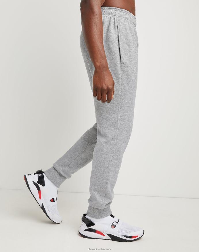 Champion powerblend joggers c logo 31 V6J66264 oxford grå