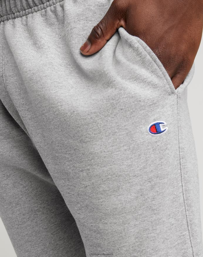 Champion powerblend joggers c logo 31 V6J66264 oxford grå