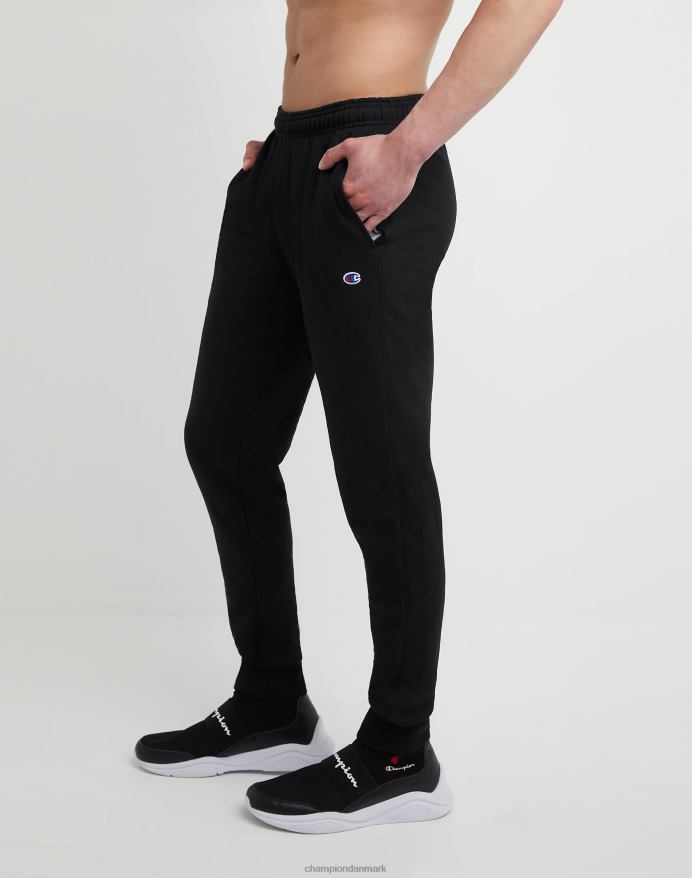 Champion powerblend joggers c logo 31 V6J66265 sort
