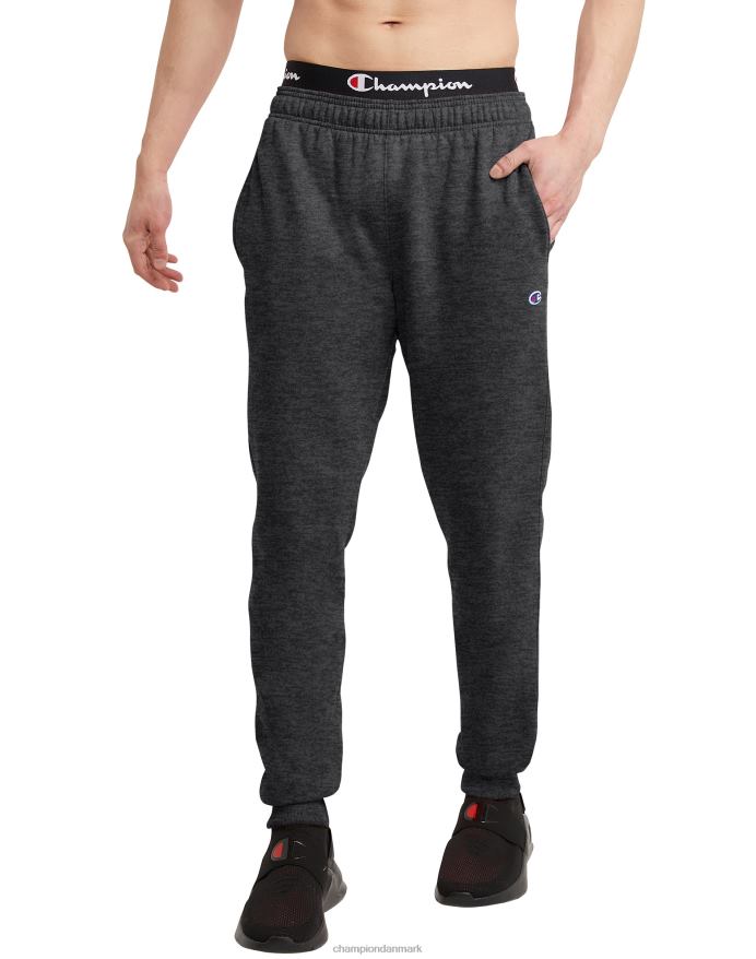 Champion powerblend joggers c logo 31 V6J66267 granitlyng