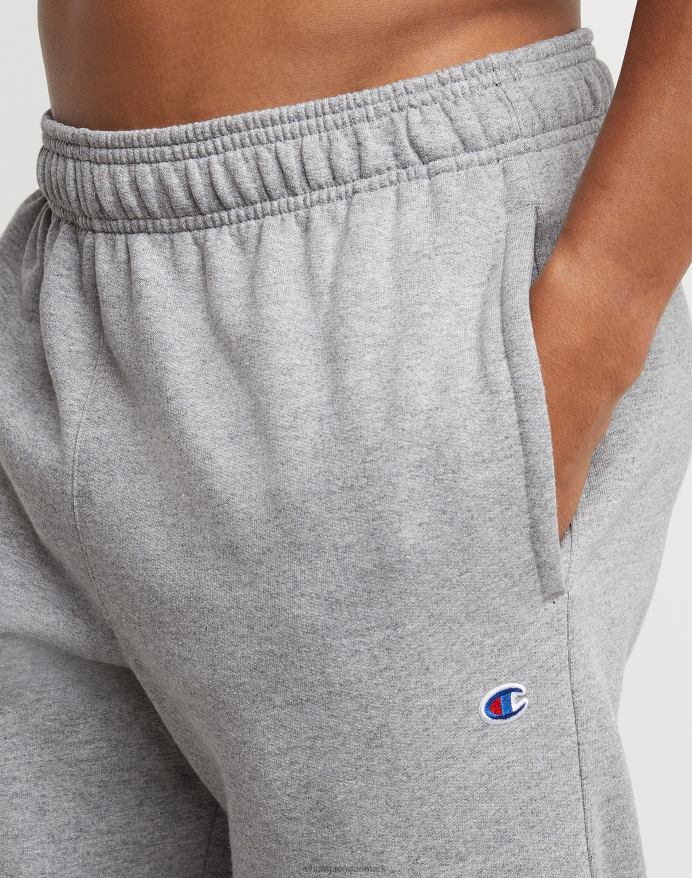 Champion powerblend joggingbukser åben bund 32 V6J66270 oxford grå