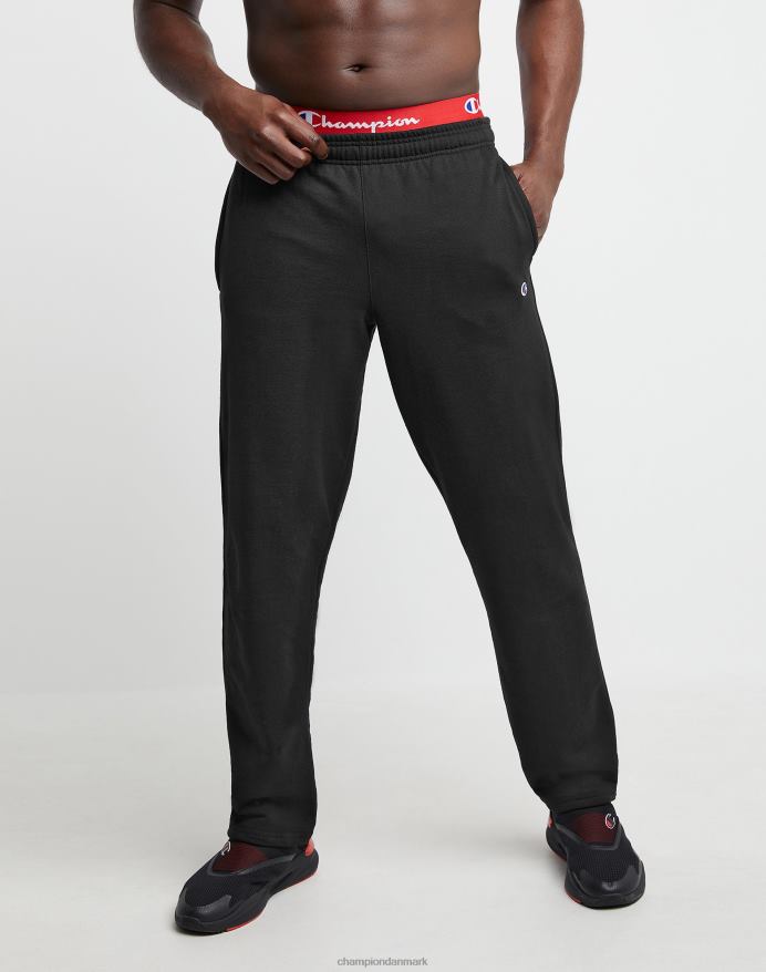 Champion powerblend joggingbukser åben bund 32 V6J66272 sort