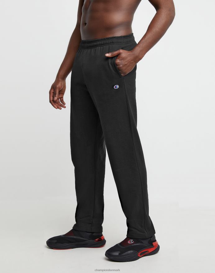 Champion powerblend joggingbukser åben bund 32 V6J66272 sort