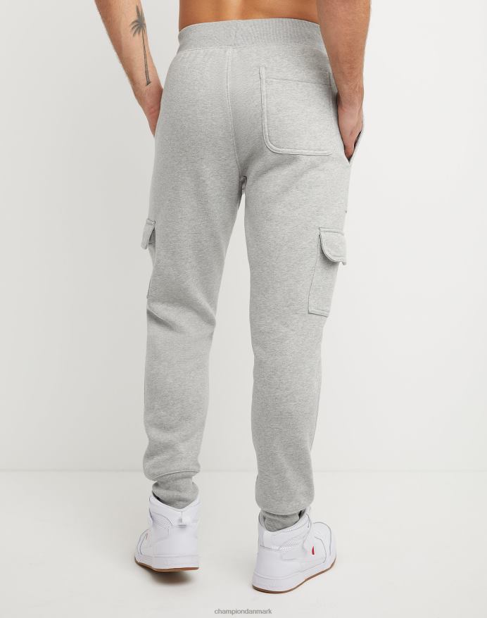 Champion reverse weave cargo joggers broderet c logo 30.5 V6J66241 oxford grå
