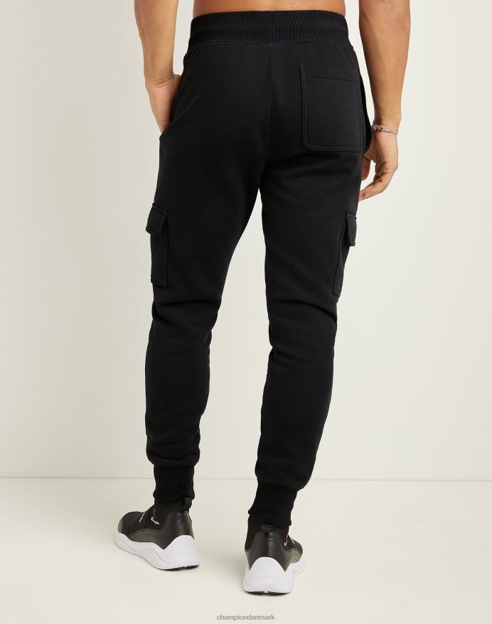 Champion reverse weave cargo joggers broderet c logo 30.5 V6J66242 sort