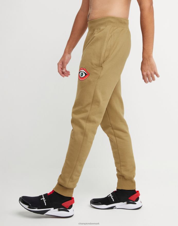 Champion reverse weave joggers mund c 30,5 V6J66282 fuld hvede khaki