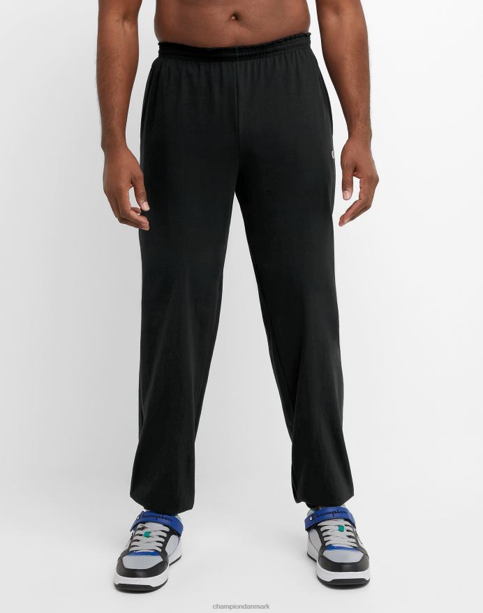 Champion store og høje hverdagsbukser med lukket bund 31 -36 V6J66220 sort