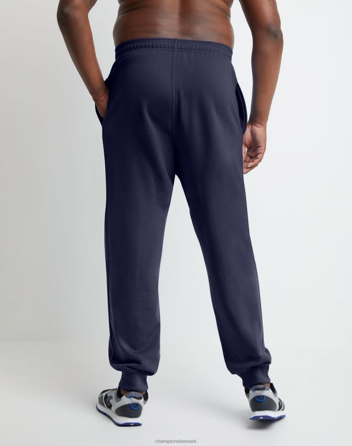 Champion store og høje powerblend joggers klassisk script logo 31 V6J66214 flåde