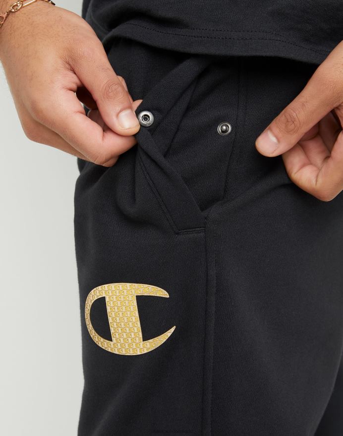 Champion super fleece 2,0 bukser hi-density c 30,75 V6J66296 sort
