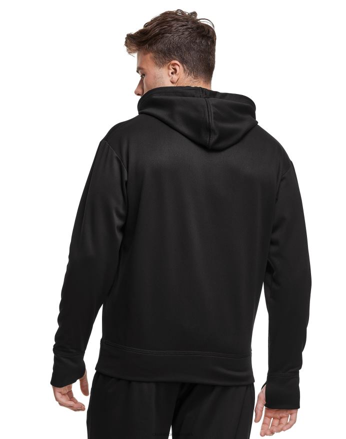 Champion game day hættetrøje camo logo V6J66159 sort/reflekterende