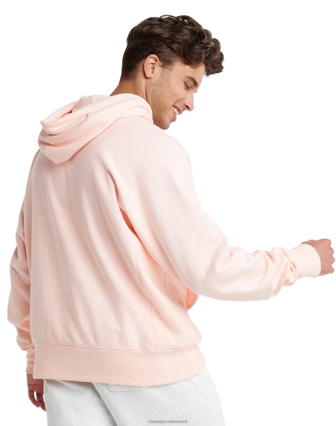 Champion omvendt vævet hættetrøje V6J6619 primer pink