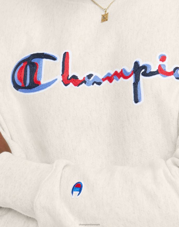Champion omvendt vævning besætning syet script V6J66104 havregryn lyng