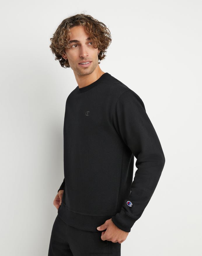 Champion powerblend fleece crew c logo V6J6652 sort
